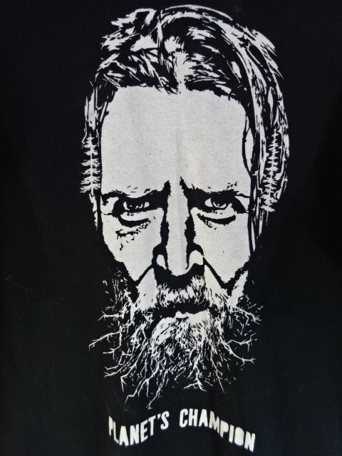 ダニエル・ブライアン イラストTシャツ①(WWE(2017) / ブラック)