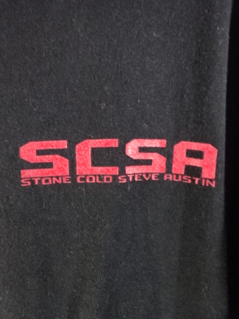 ストーンコールド・スティーブ・オースチン Tシャツ①(WWE(2010) / ブラック)