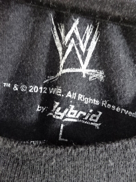 ザ・ロック イラストTシャツ①(WWE(2012) / ブラック)