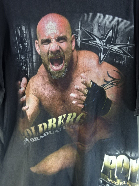 ビル・ゴールドバーグ ピクチャー Tシャツ①(WCW(1999) / ブラック)