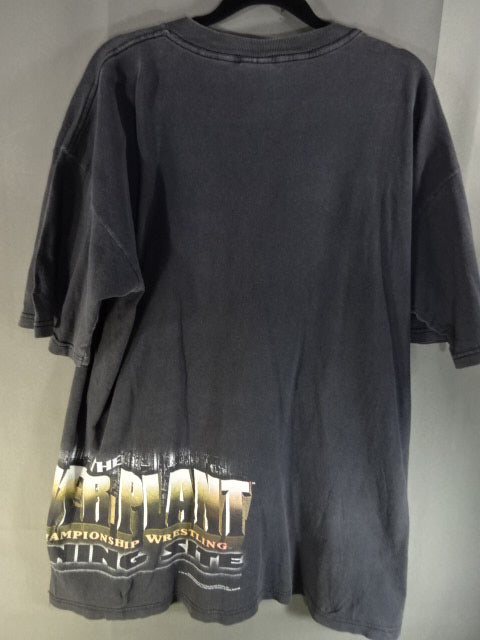 ビル・ゴールドバーグ ピクチャー Tシャツ①(WCW(1999) / ブラック)