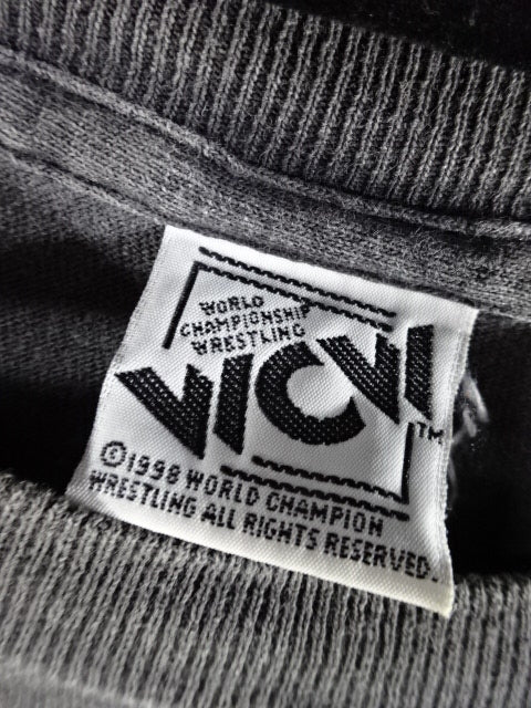 ビル・ゴールドバーグ ピクチャー Tシャツ①(WCW(1999) / ブラック)