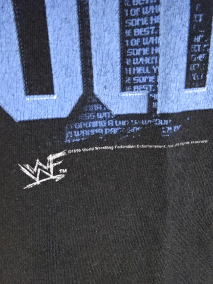 ストーンコールド・スティーブ・オースチン ピクチャーTシャツ①(WWF(1999) / ブラック)