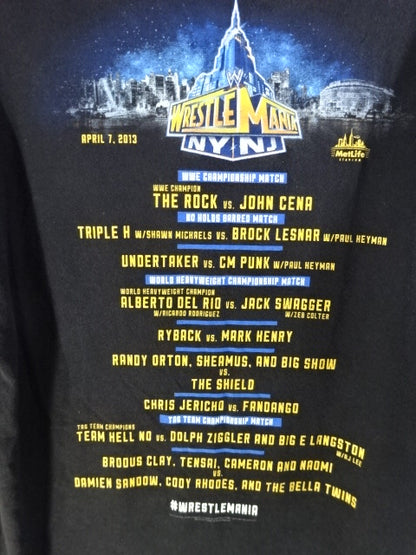 WRESTLEMANIA 29 John Cena  vs The Rock Picture T-Shirt (2013)