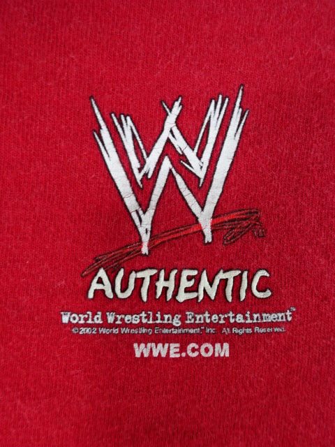 アンダーテイカー Tシャツ①(WWE(2002) / レッド)