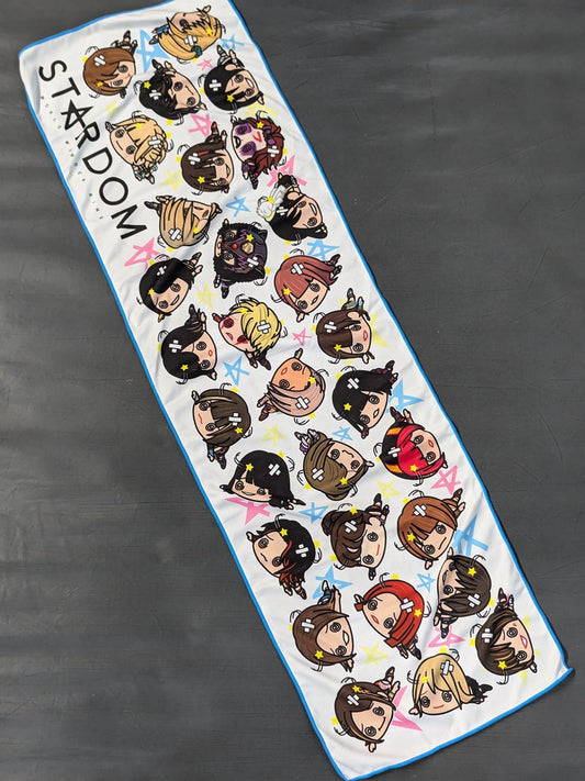 Stardom KO Illustration Cool Towel (A-2)