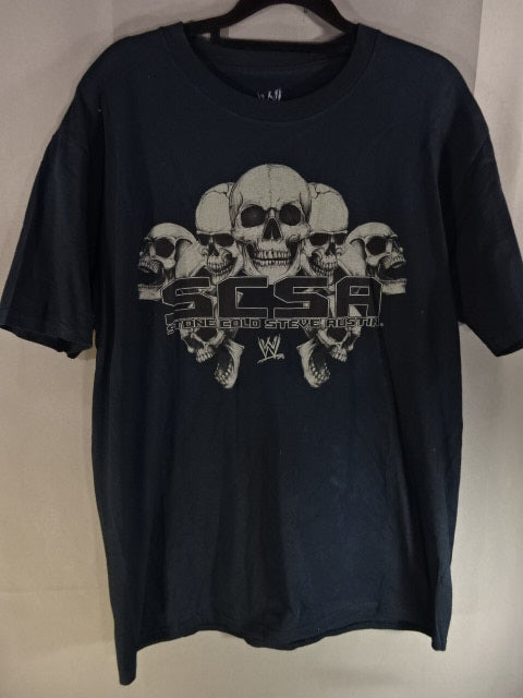 ストーンコールド・スティーブ・オースチン Tシャツ②(WWE(2011) / ブラック)