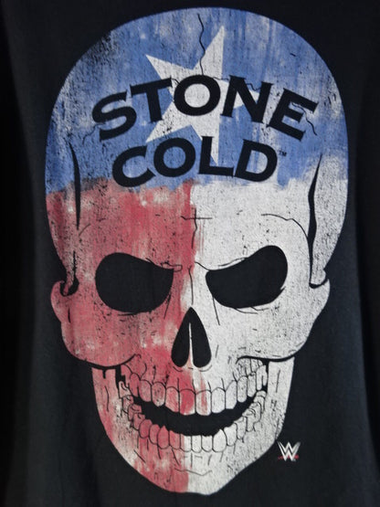 ストーンコールド・スティーブ・オースチン Tシャツ③(WWE(2016) / ブラック)