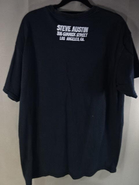 ストーンコールド・スティーブ・オースチン Tシャツ④(WWE(2020s) / ブラック)