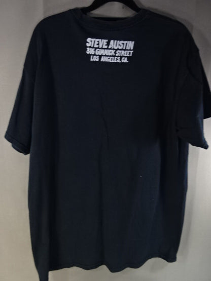 ストーンコールド・スティーブ・オースチン Tシャツ④(WWE(2020s) / ブラック)