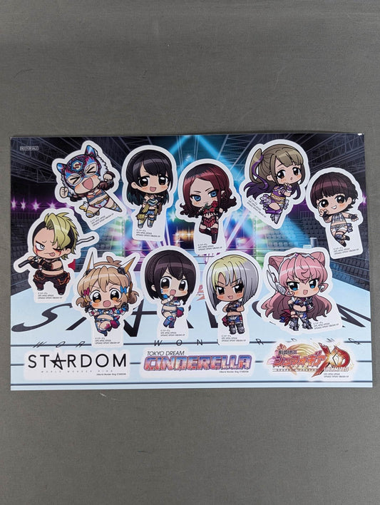STARDOM× Senhime Screaming Symphogear XD UNLIMITED Memoria Style Sticker