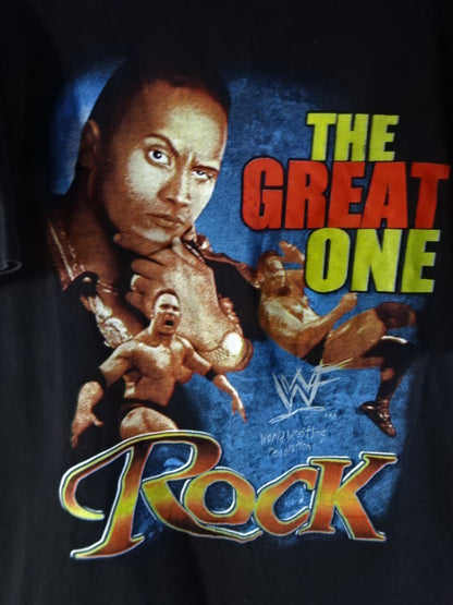 ザ・ロック ピクチャーTシャツ①(ブートレッグ / ブラック)