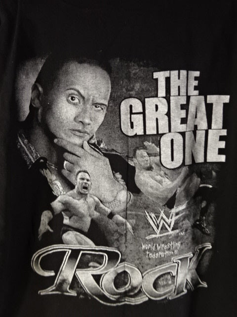 ザ・ロック ピクチャーTシャツ①(ブートレッグ / ブラック)