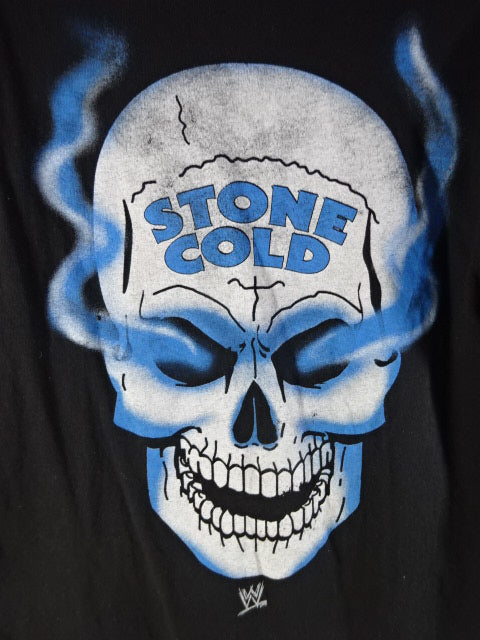 Stone Cold Steve Austin T-Shirt (5) (WWE (2013) / Black)