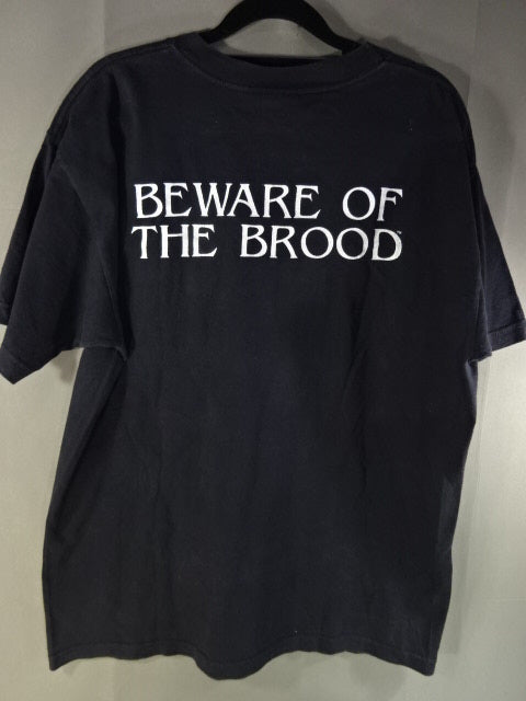 ザ・ブルード(エッジ＆クリスチャン＆ギャングリル) ピクチャーTシャツ①(WWF(1998) / ブラック)