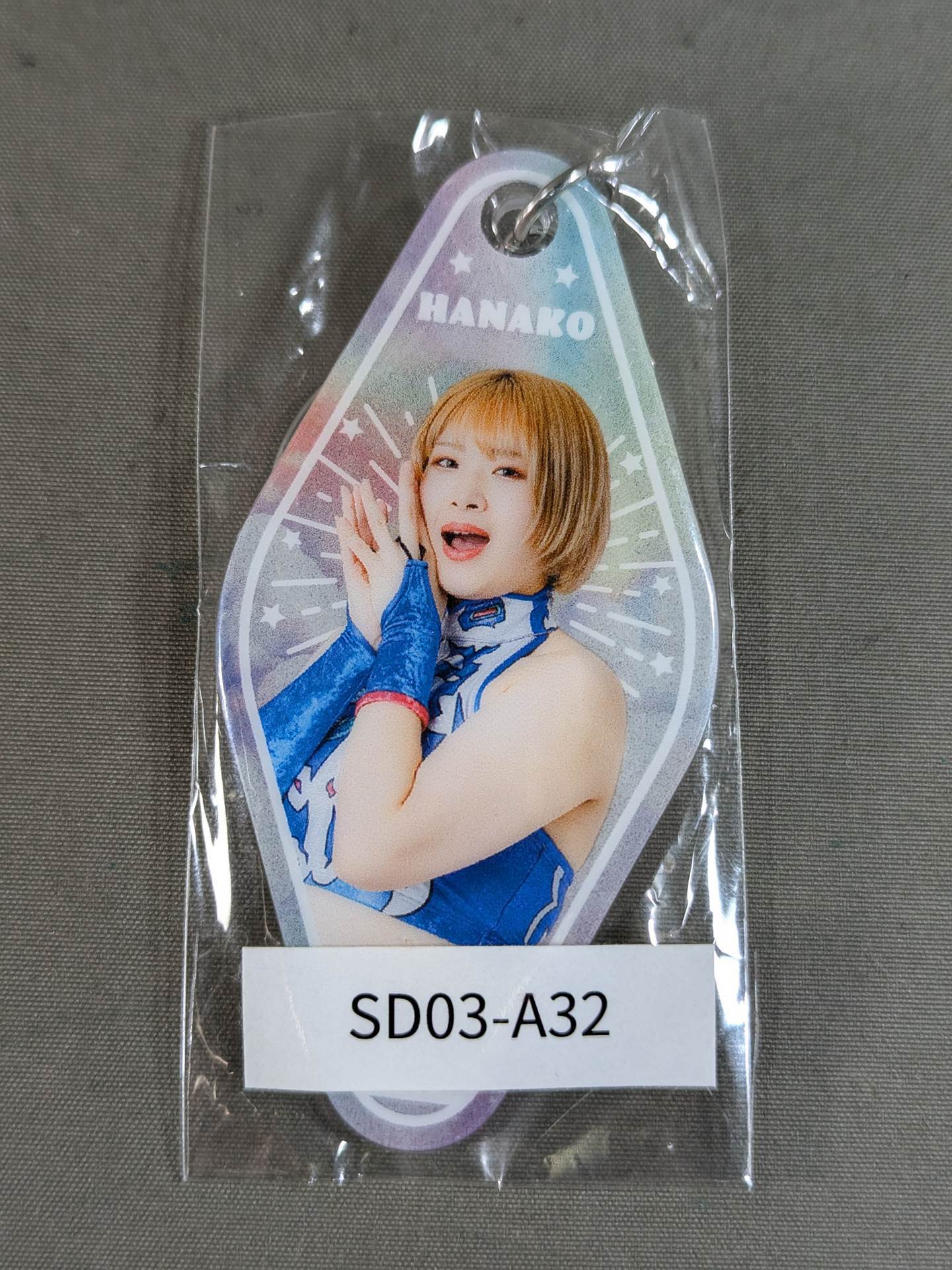 HANAKO STARDOM×Webpon Acrylic Motel Keychain