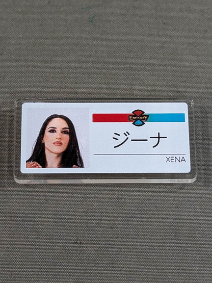 Gina Random Name Tag Badge