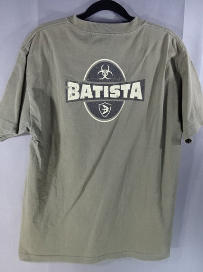 バティスタ Tシャツ①(WWE(2013) / カーキ)
