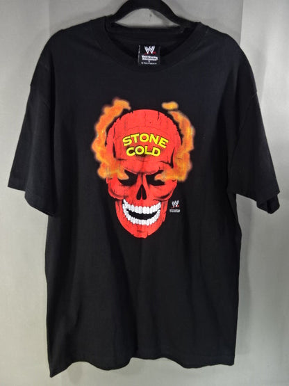 Stone Cold Steve Austin T-Shirt (5) (WWE (2005) / Black)