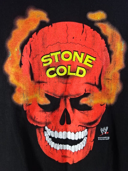 Stone Cold Steve Austin T-Shirt (5) (WWE (2005) / Black)