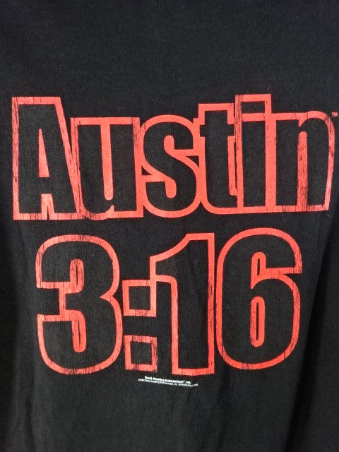 Stone Cold Steve Austin T-Shirt (5) (WWE (2005) / Black)