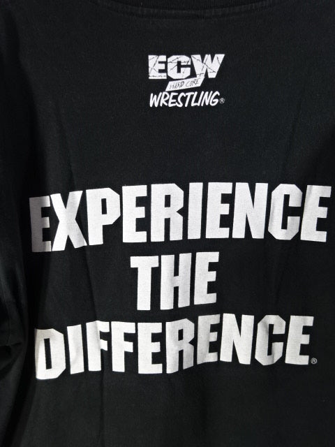 ECW ロゴTシャツ①(WWE(2013)/ ブラック)
