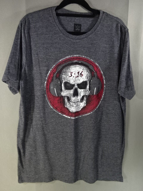 ストーンコールド・スティーブ・オースチン Tシャツ⑥(WWE(2010s) / ブラック)