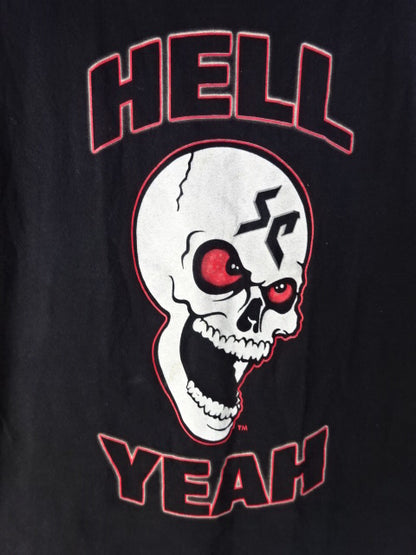 ストーンコールド・スティーブ・オースチン ノースリーブTシャツ①(WWF(1999) / ブラック)