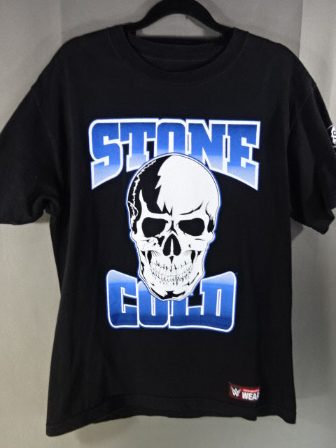 ストーンコールド・スティーブ・オースチン Tシャツ⑦(WWE(2017) / ブラック)