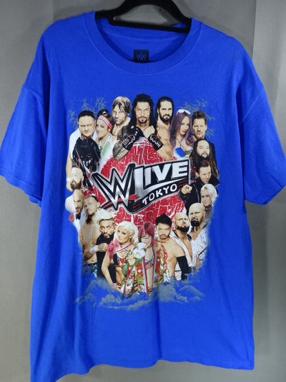 WWE LIVE TOKYO 2017 Tシャツ(WWE(2017) / ブルー)