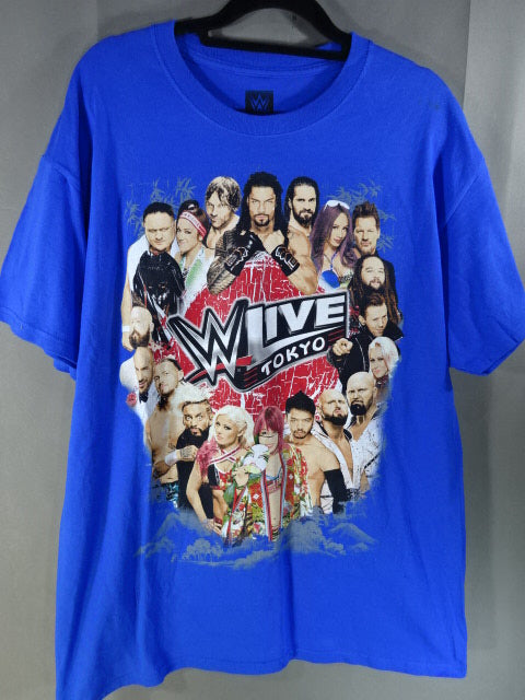 WWE LIVE TOKYO 2017 Tシャツ(WWE(2017) / ブルー)
