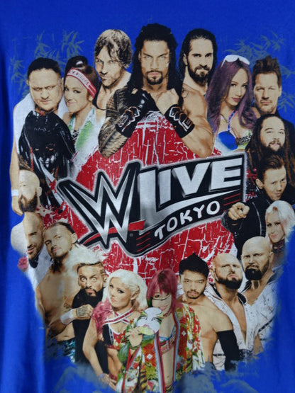 WWE LIVE TOKYO 2017 Tシャツ(WWE(2017) / ブルー)