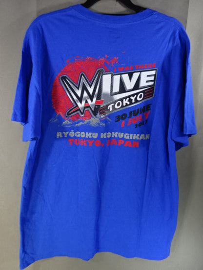 WWE LIVE TOKYO 2017 Tシャツ(WWE(2017) / ブルー)