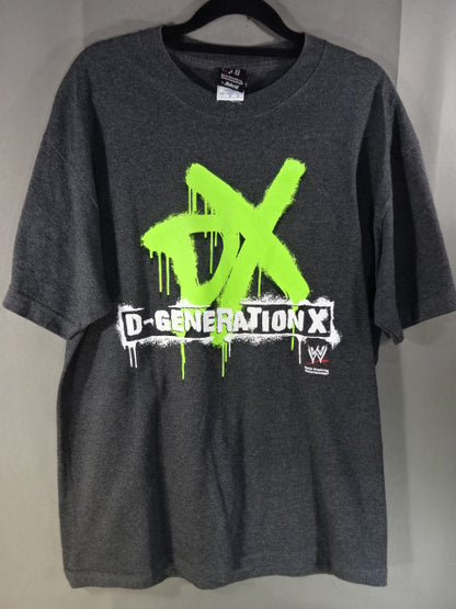 D-GENERATION X ロゴTシャツ①(WWE(2007) / グレー)