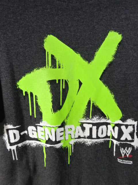 D-GENERATION X ロゴTシャツ①(WWE(2007) / グレー)
