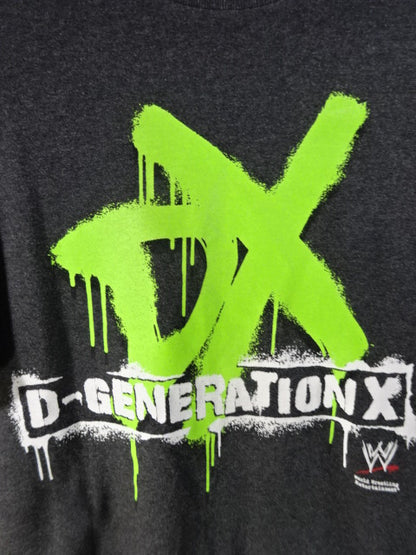 D-GENERATION X ロゴTシャツ①(WWE(2007) / グレー)