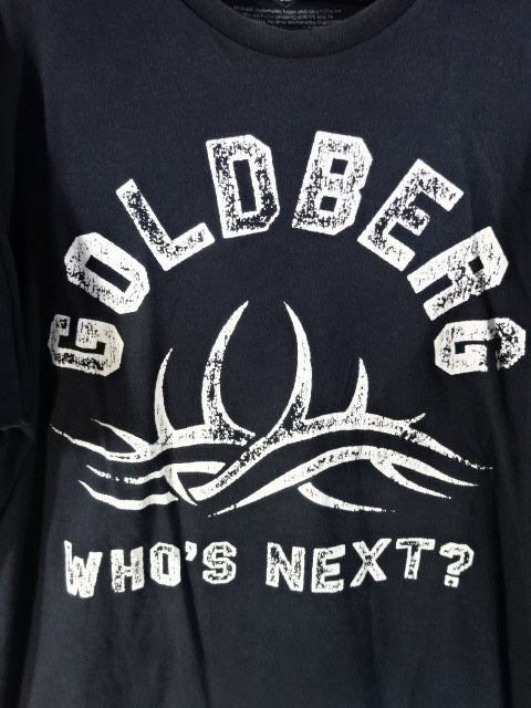 ゴールドバーグ Tシャツ①(WWE(2016) / ブラック)