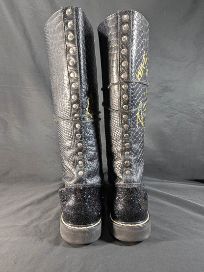 ブレア・ダヴェンポート(ビー・プレストリー) ★WWE 実使用 リングシューズ★