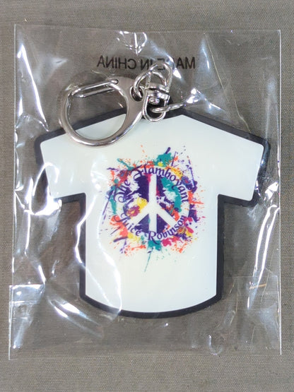 ジュース・ロビンソン 新日本プロレス ロゴTシャツラバーキーホルダー