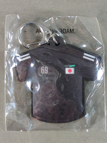 田口隆祐 新日本プロレス ロゴTシャツラバーキーホルダー