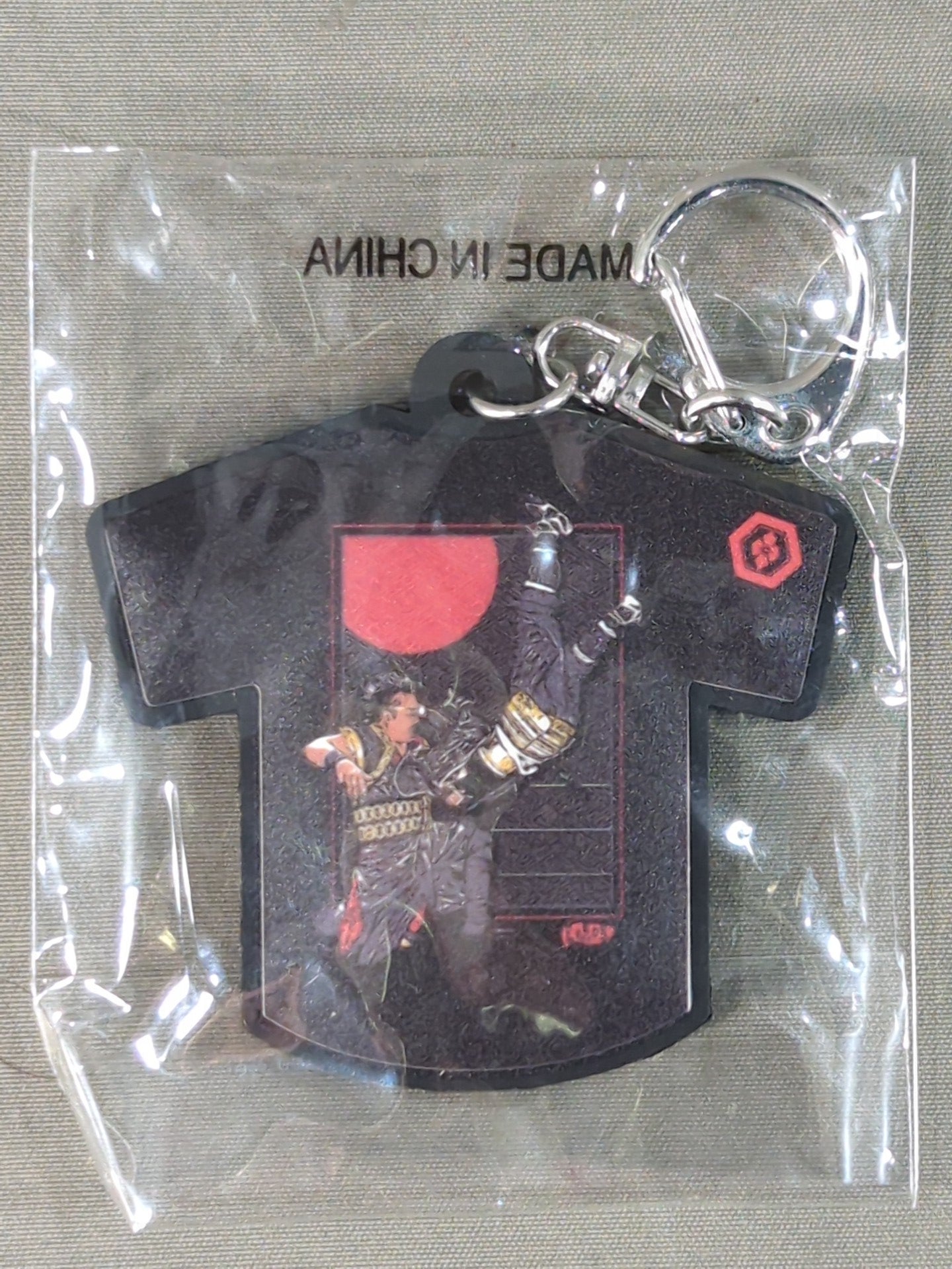 後藤洋央紀 新日本プロレス ロゴTシャツラバーキーホルダー