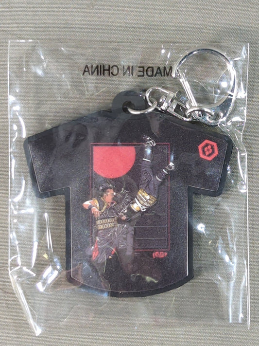 後藤洋央紀 新日本プロレス ロゴTシャツラバーキーホルダー