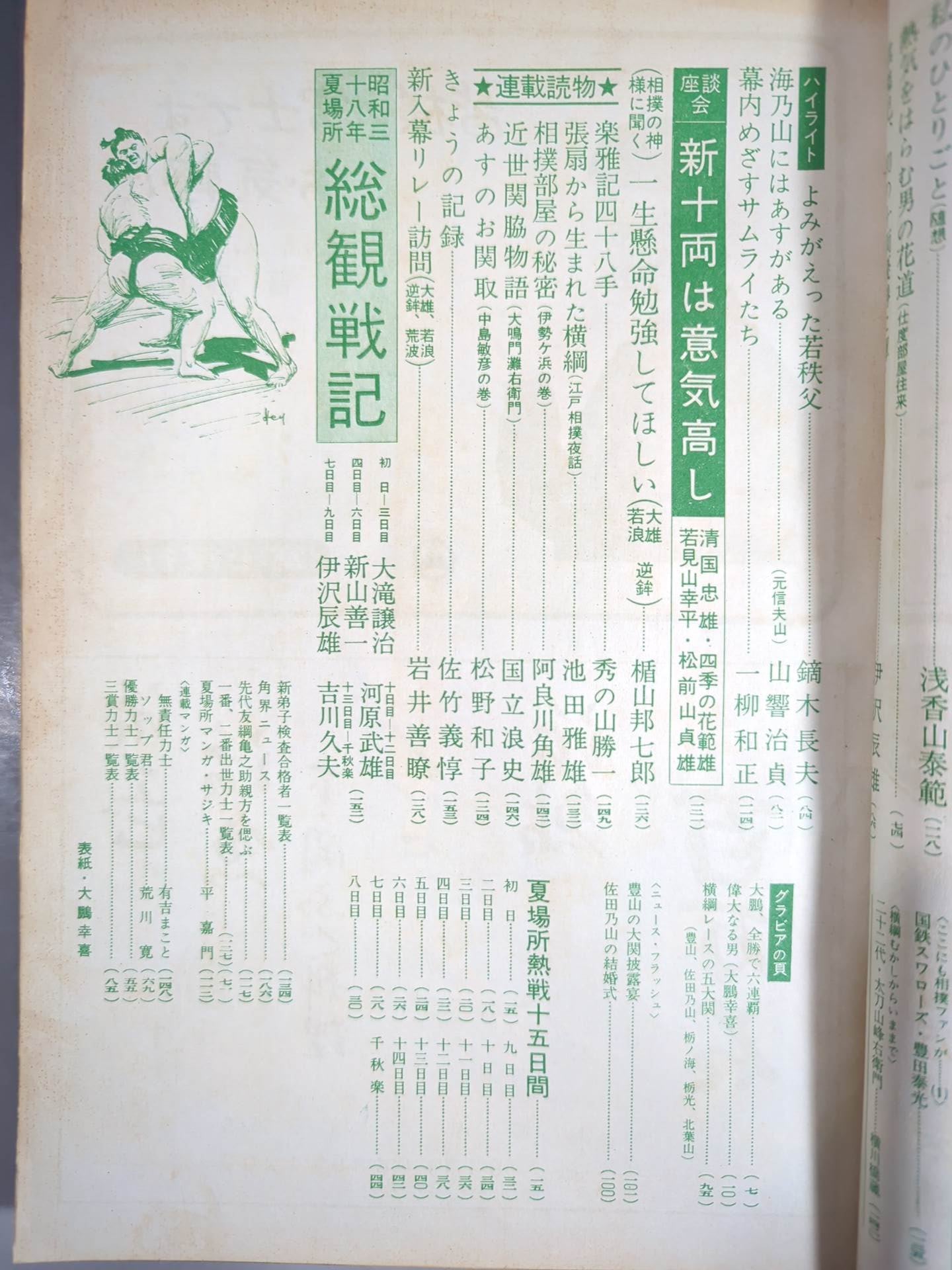 Sumo June 1963 issue