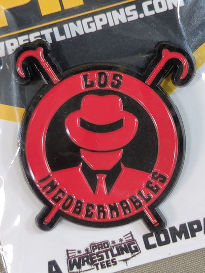 ★WRESTLING PINS★ LOS INGOBERNABLES ピンバッジ