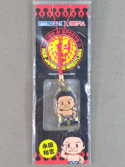 ★新日本プロレス×鉄腕アトム★ 永田裕志 アクリルストラップ