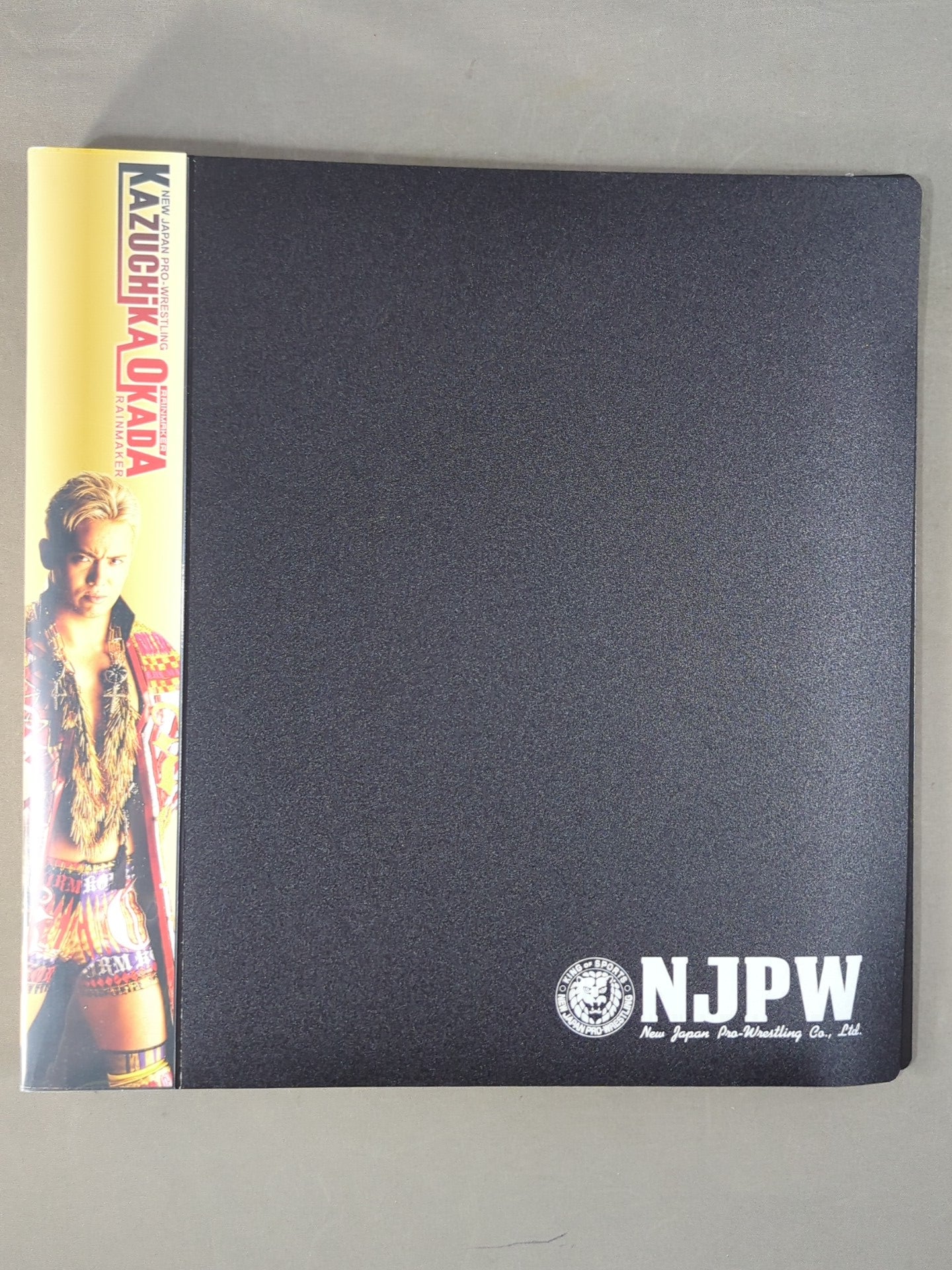★オカダ・カズチカタイプ★ 新日本プロレス サイン色紙ファイル