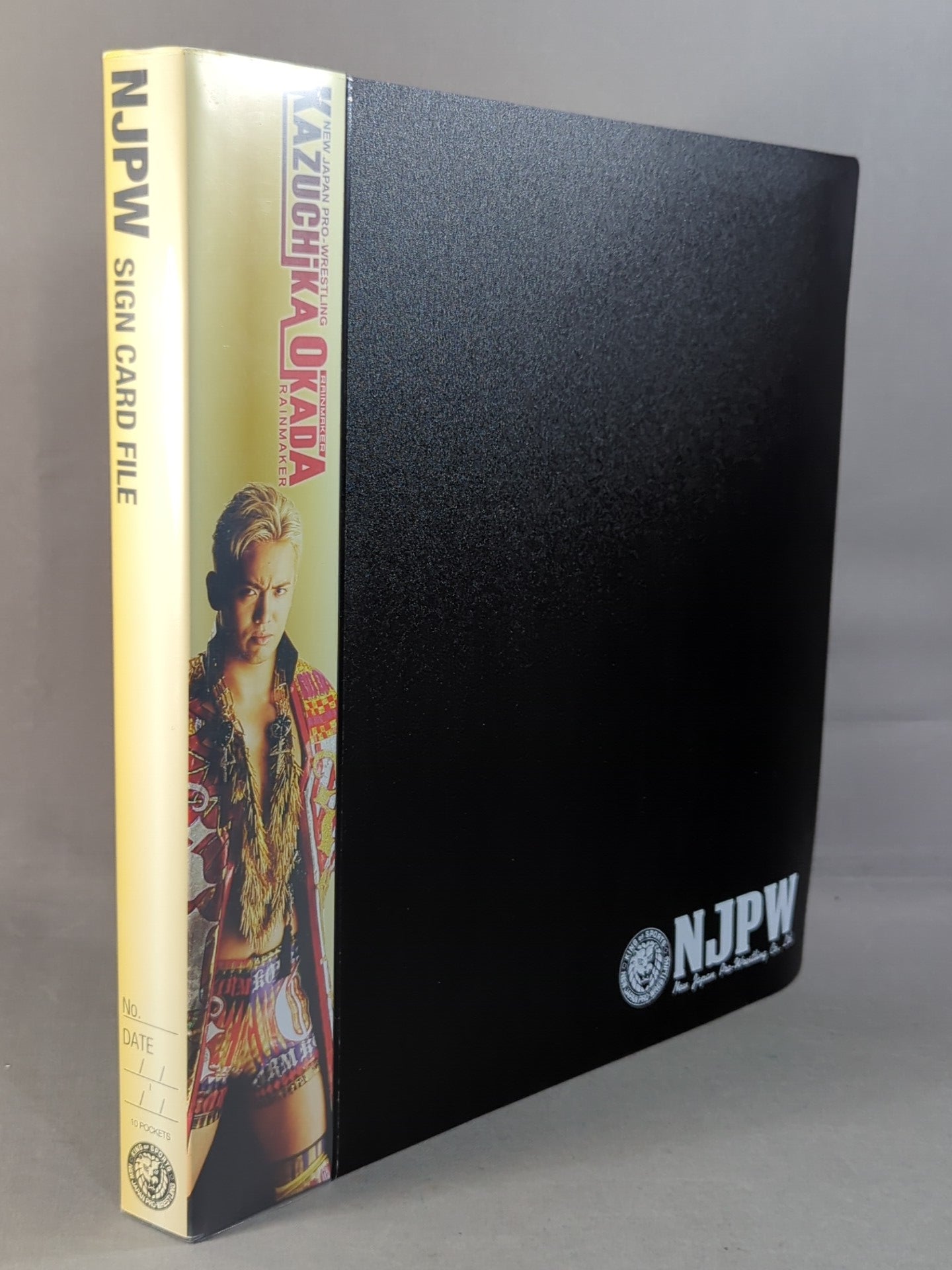 ★オカダ・カズチカタイプ★ 新日本プロレス サイン色紙ファイル
