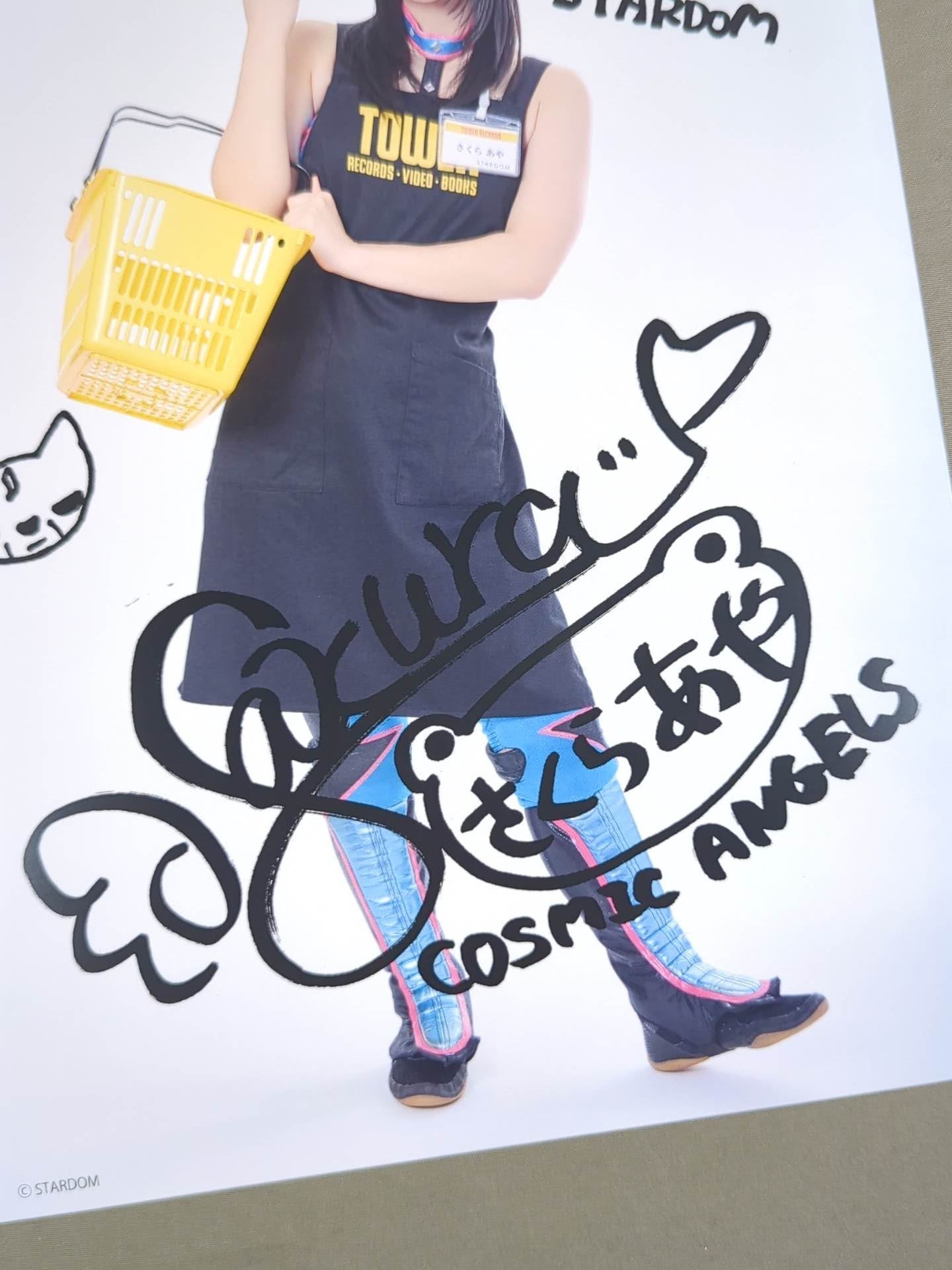 さくらあや スターダム×TOWER RECORDS 2025 ポートレート