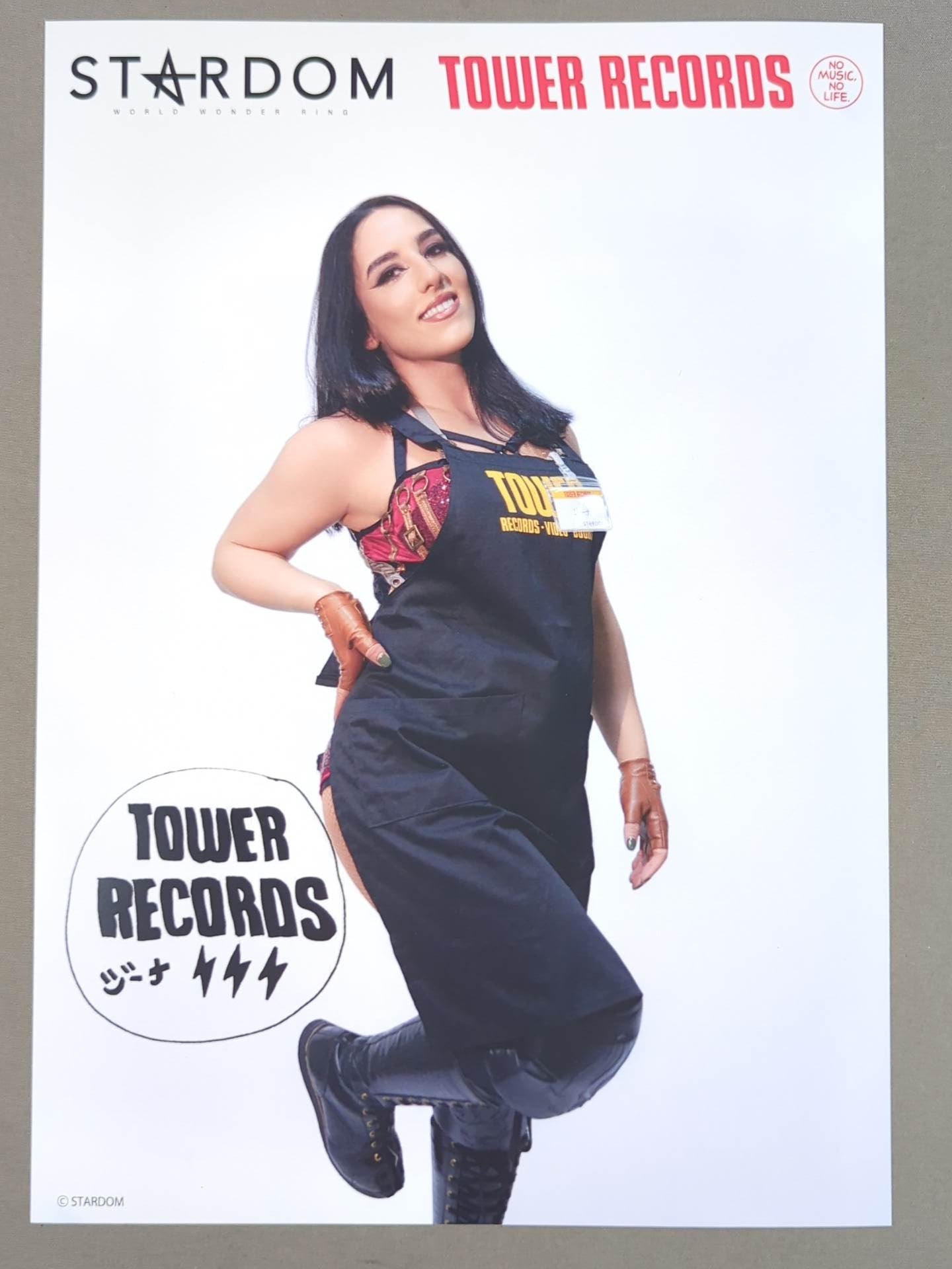 ジーナ スターダム×TOWER RECORDS 2025 ポートレート