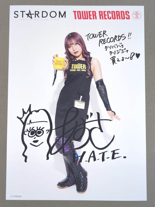 Azusa Inaba  Stardom ×TOWER RECORDS 2025 Pro-Photo 
